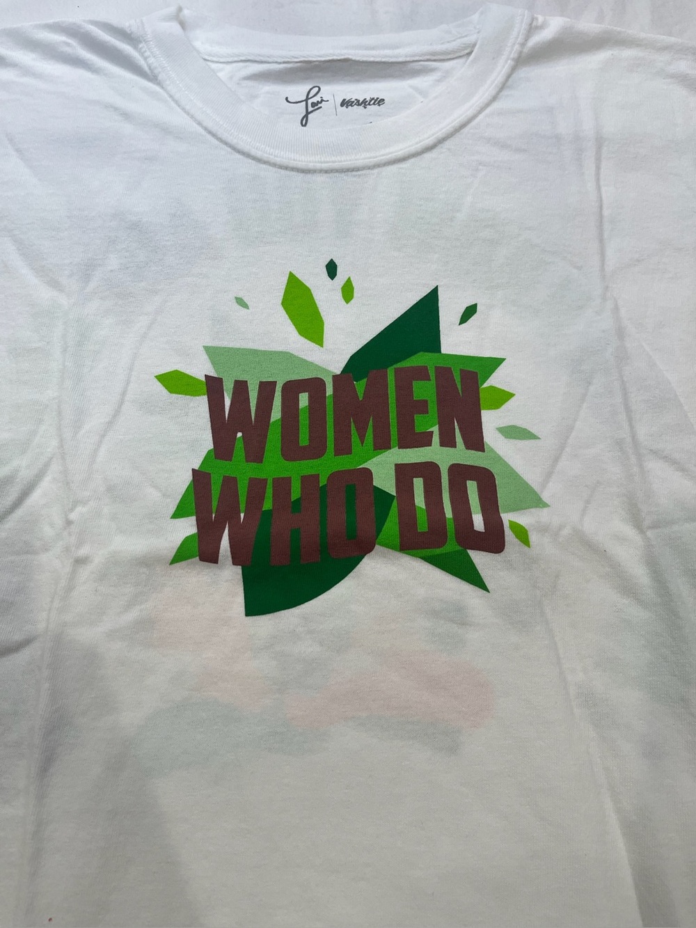 Lai Vashtie x Mountain Dew Women Who Do Graphic Tee White 2XL 100% Cotton - Picture 7 of 10
